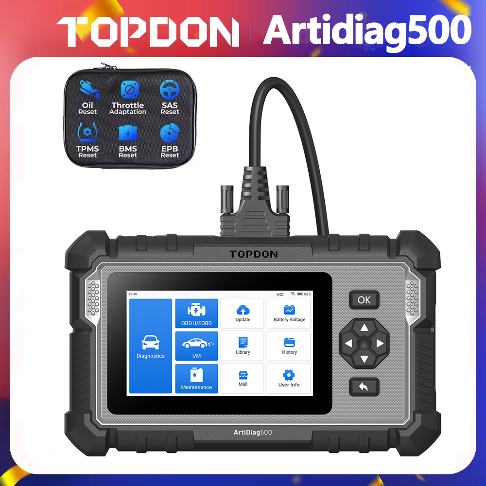 Topdon Tc001 Thermal Camera - Topdon ArtiDiag500 Автомобильный диагностический инструмент Все