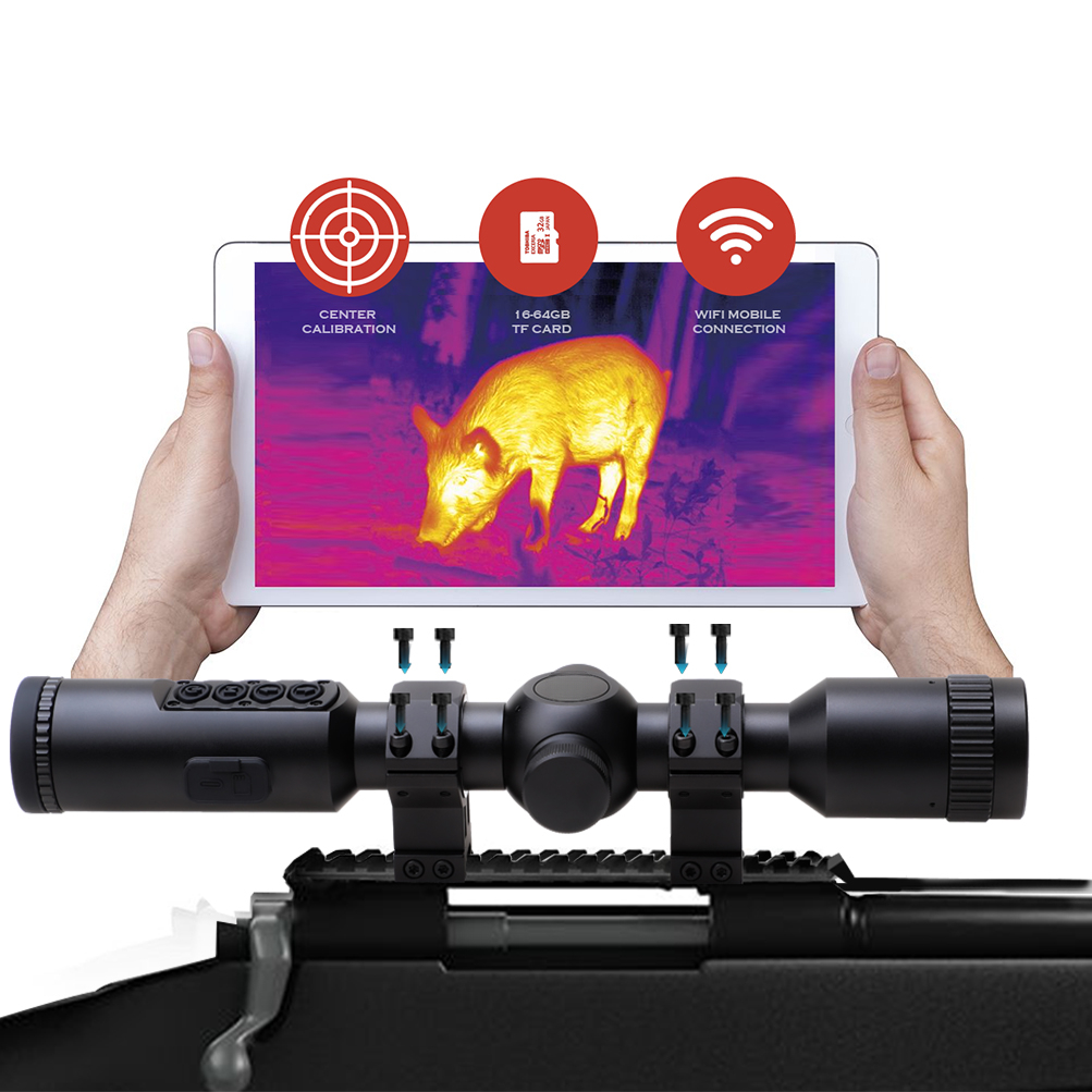Тепловизионный прицел TGS225 д – обзор и цена Hunting Thermal Imaging Scope