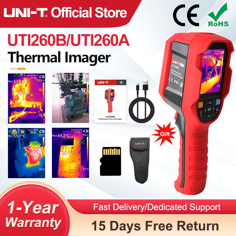 UNI-T UTI260B UTI260A Тепловиз – обзор и цена Nf 521 Thermal Imaging Camera