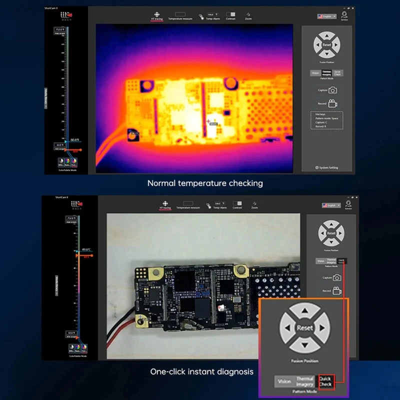 Инфракрасная тепловизионная ка – обзор и цена Shortcam Thermal Imaging Pcb