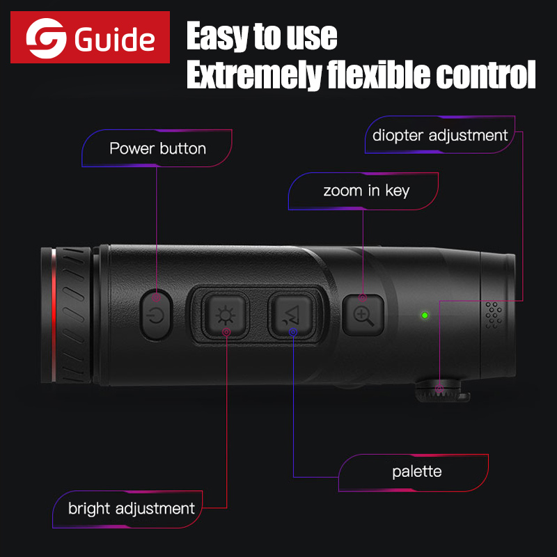 Тепловизор Guide TD210/430 для – обзор и цена Hunting Thermal Imaging Scope