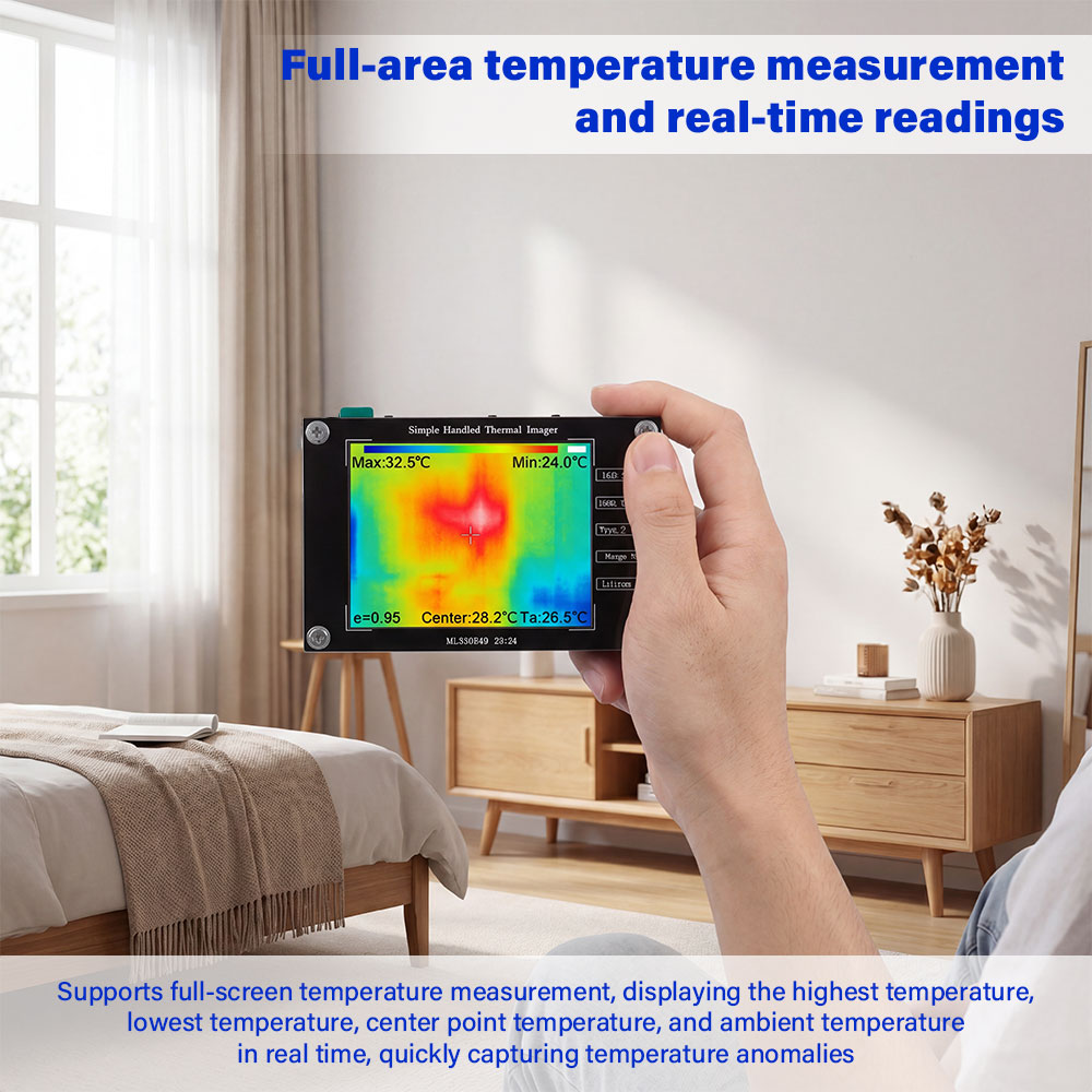 Тепловизор 32*24 -40°C ℃   до  – обзор и цена Nf 521 Thermal Imaging Camera