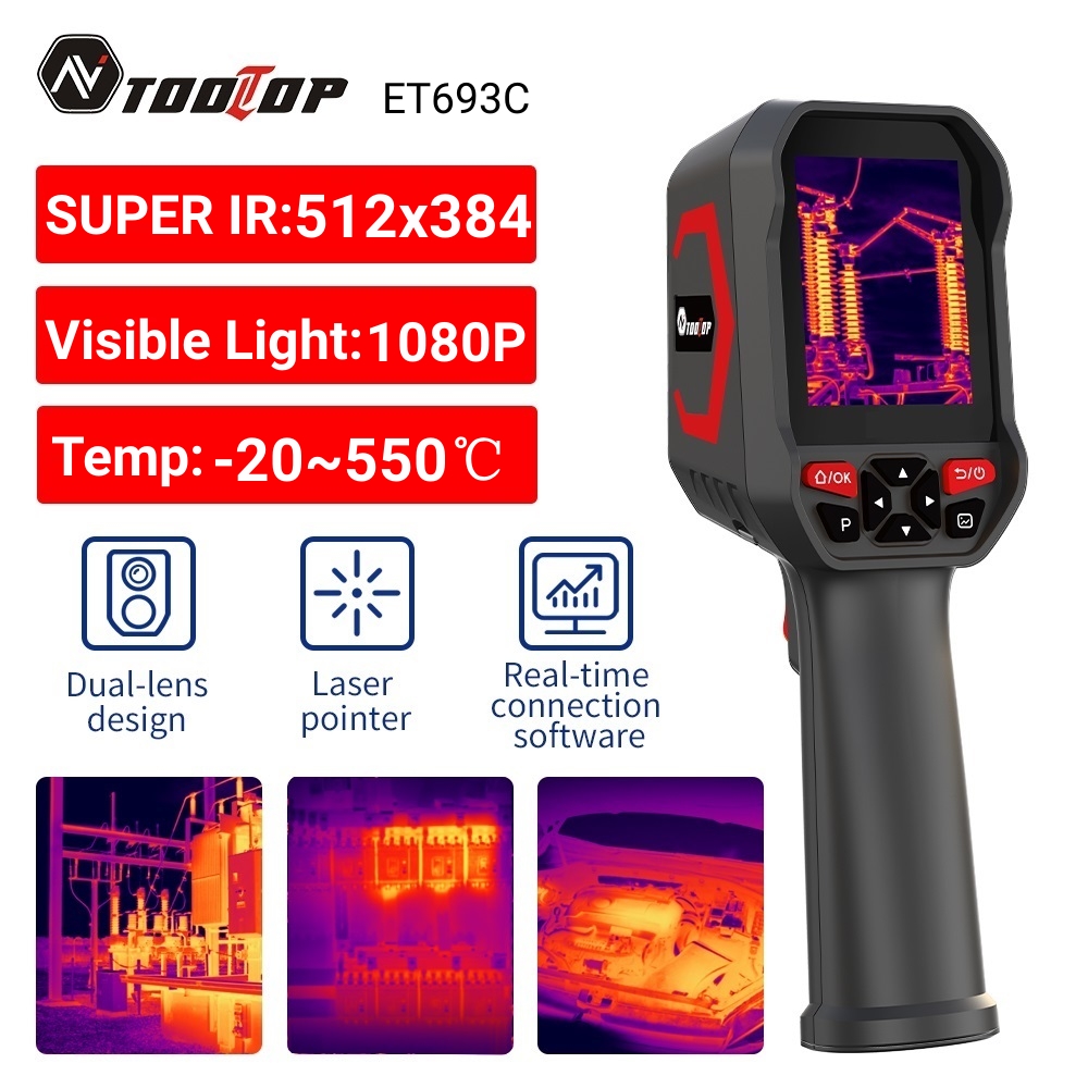 Тепловизор TOOLTOP ET693C Supe – обзор и цена Nf 521 Thermal Imaging Camera